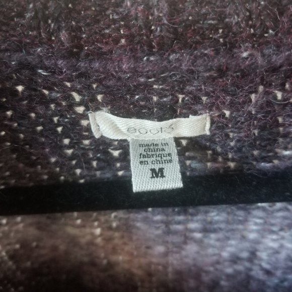 Urban Outfitters Ecote Cropped Purple Sweater M - Picture 3 of 4